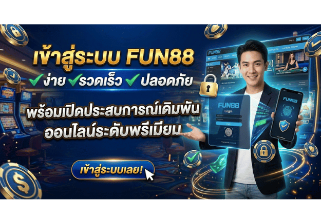 เข้าสู่ระบบ FUN88